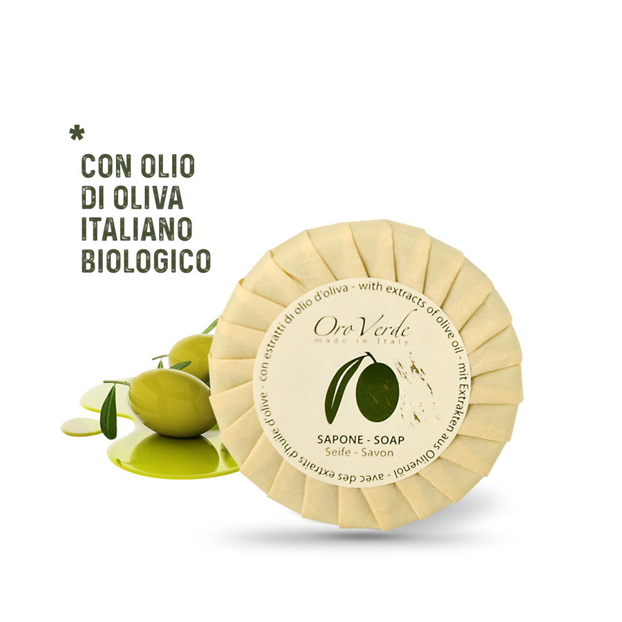 ΣΑΠΟΥΝΙ "oroverde" pleat wrapped 30 gr ΣΑΠΟΥΝΙ "oroverde" pleat wrapped 30 gr