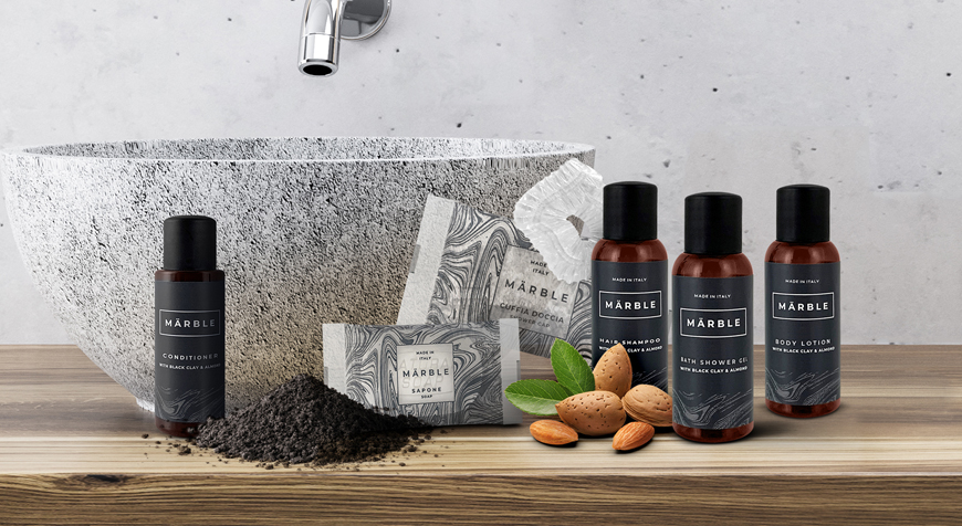 ΣΑΜΠΟΥΑΝ "marble" 30 ml bottle ΣΑΜΠΟΥΑΝ "marble" 30 ml bottle