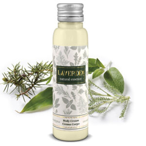body lotion with juniper extract "laverde" 32 ml bottle