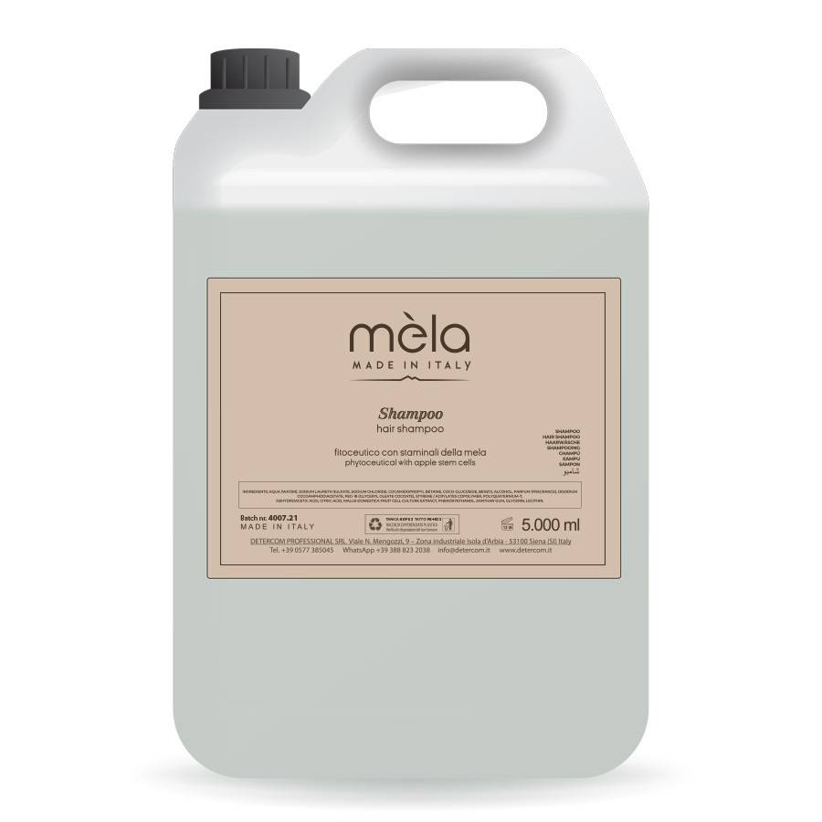 ΣΑΜΠΟΥΑΝ "mela"5 lt refill jug ΣΑΜΠΟΥΑΝ "mela"5 lt refill jug